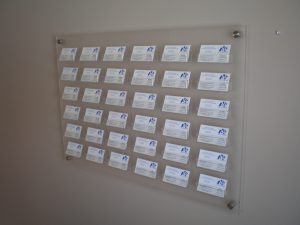Wall Mounted Card Holder