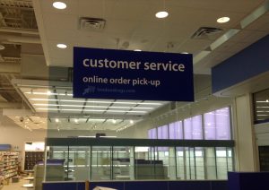 Hanging Signs & Aisle Signs